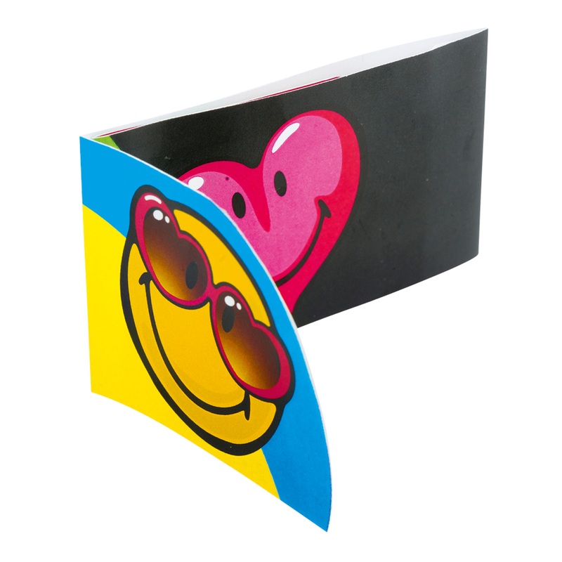 Funny smiley invitation card Be Emotional 6 pieces