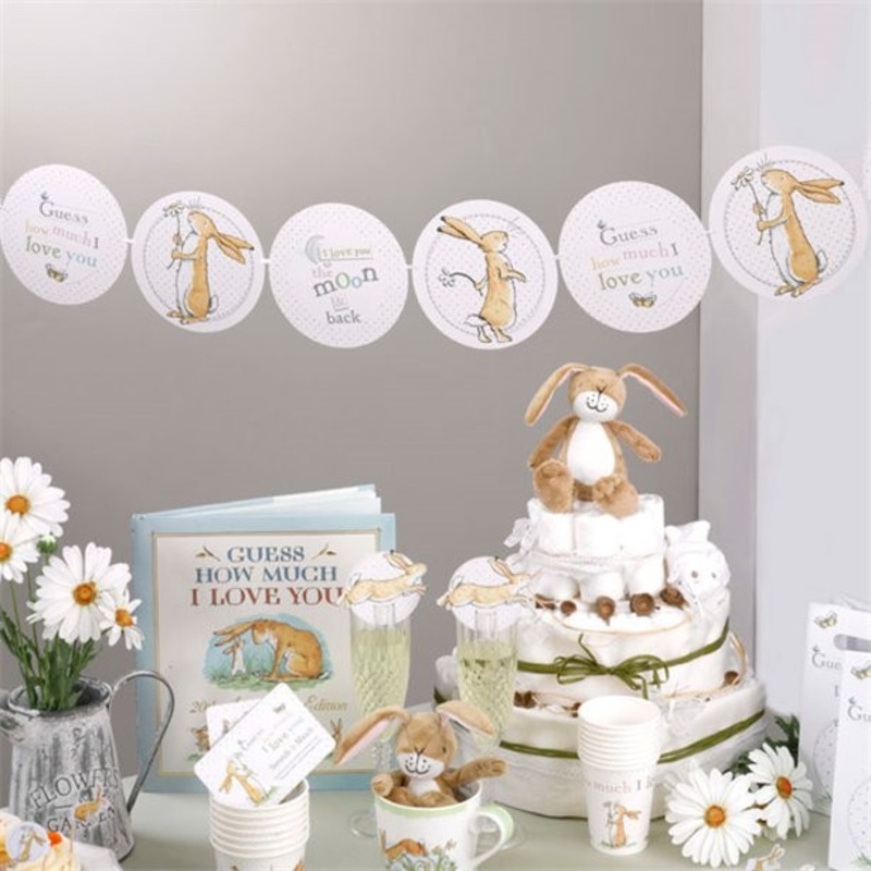 Love you to the moon garland 3.5m