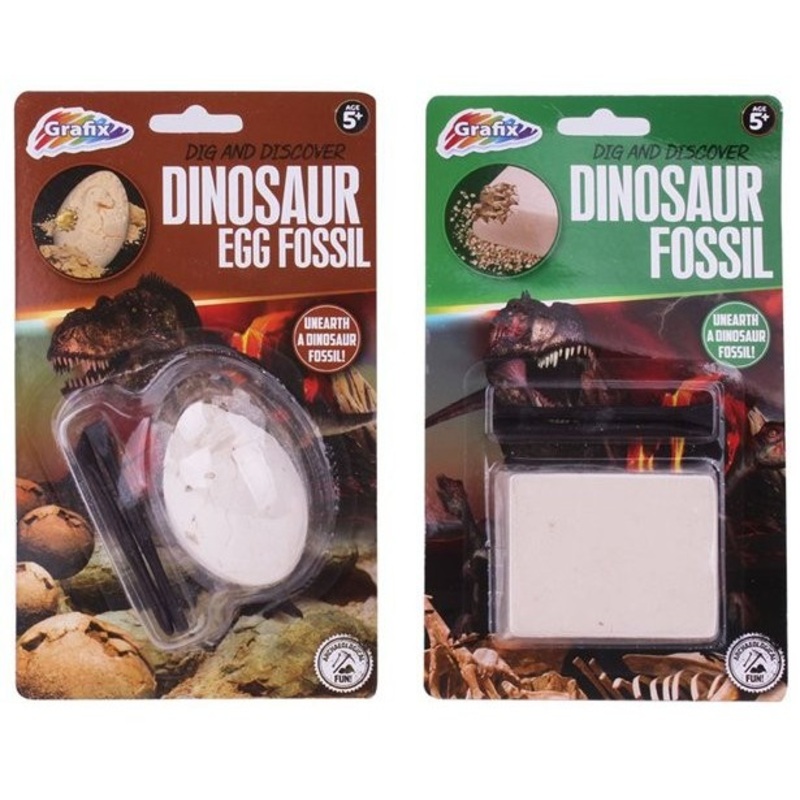 Mini dino fossils excavation kit