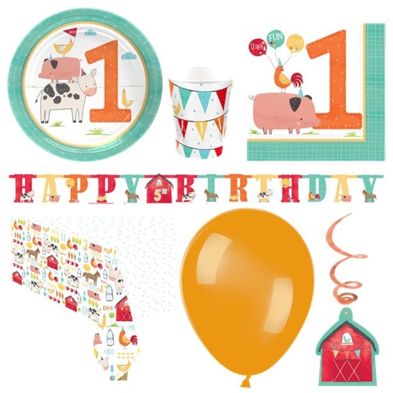 Premium Happy Farm Life party set