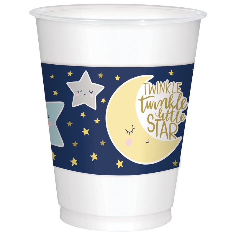 25 Twinkle Little Star cups 473ml