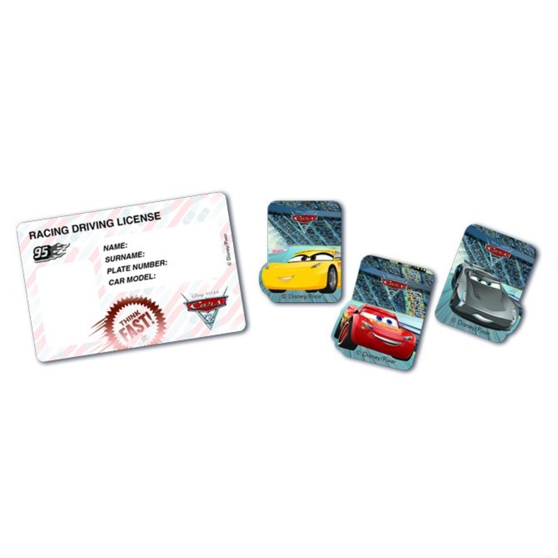 4 DIY Pixar Cars Driver's Licenses