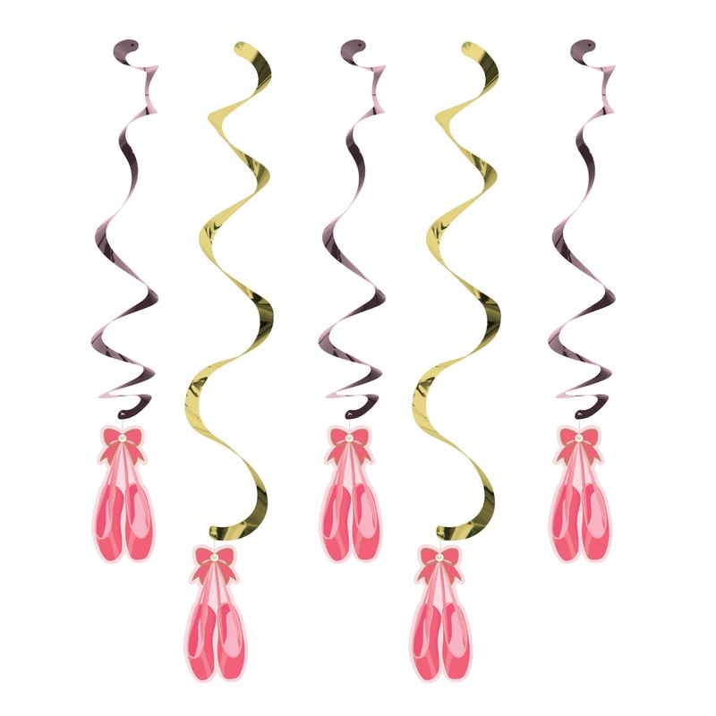 5 Royal Ballerina spiral hangers