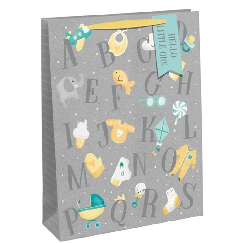 ABC baby shower gift bag