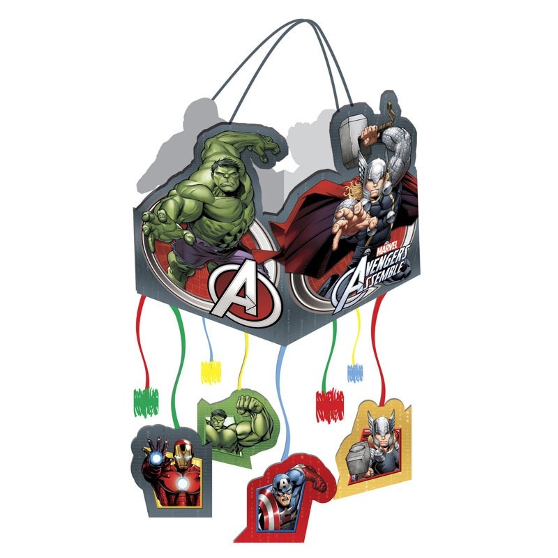 Avengers superhero train pinata