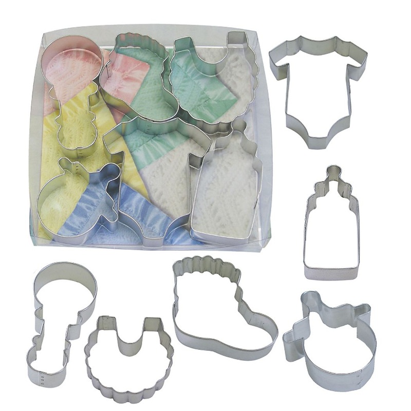 Baby accessories cookie cutters