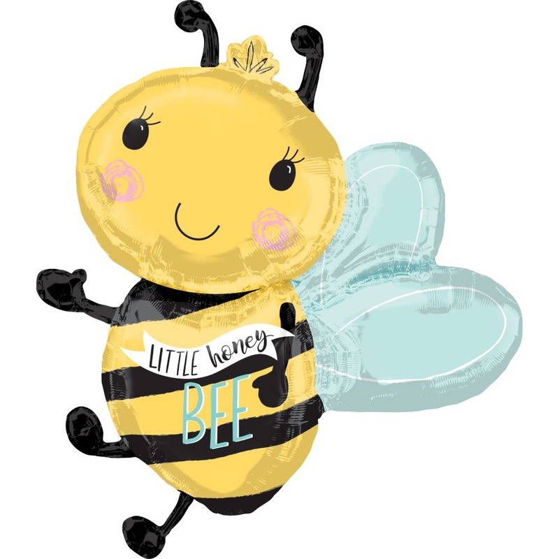 Baby bees figure foil balloon