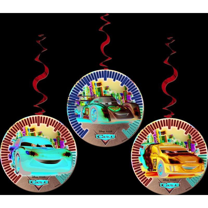 Cars Neon City vortex hanging decoration