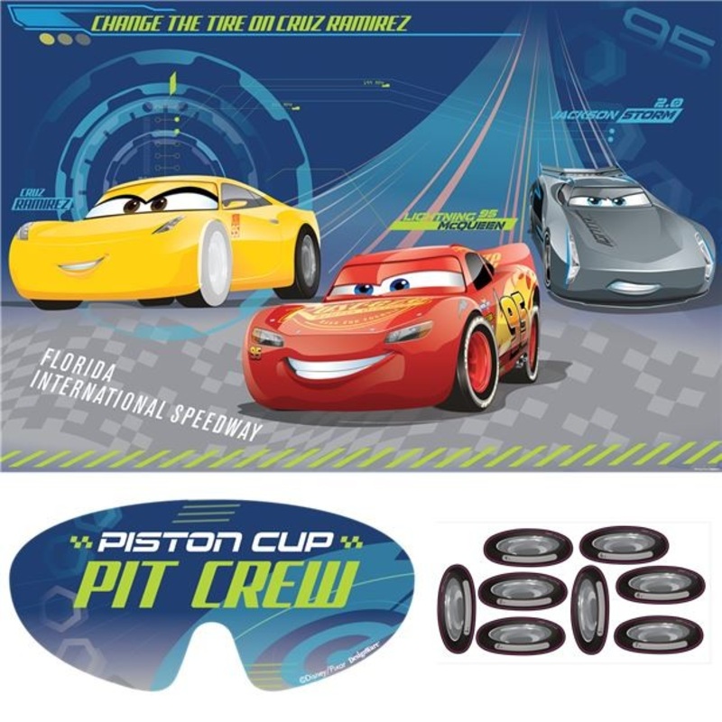 Cars Piston Cup party game