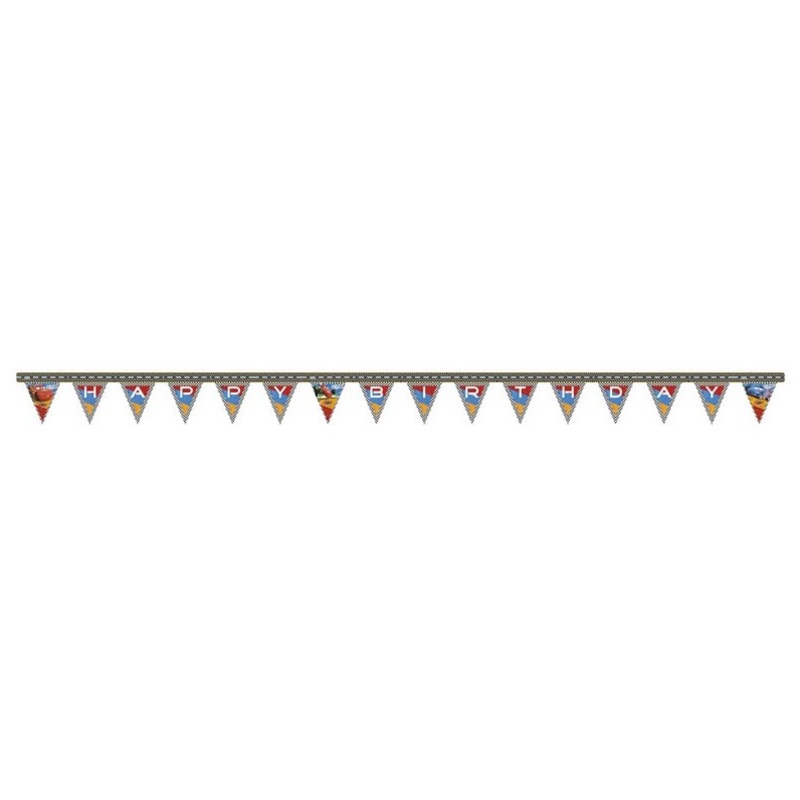 Cars Piston Cup pennant chain 2.2m