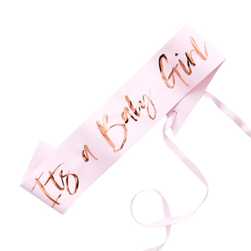 Newborn Star Baby Girl Sash 85cm