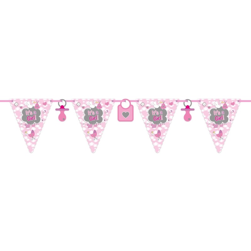 Pennant chain Adebar Its A Girl