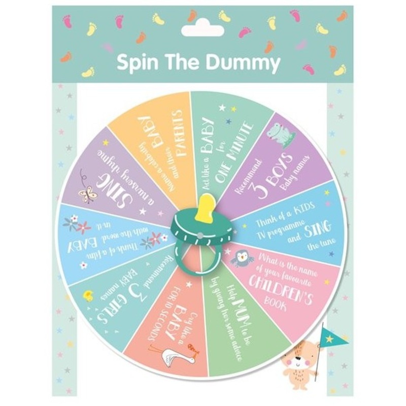 Spin the Pacifier Baby Shower Game