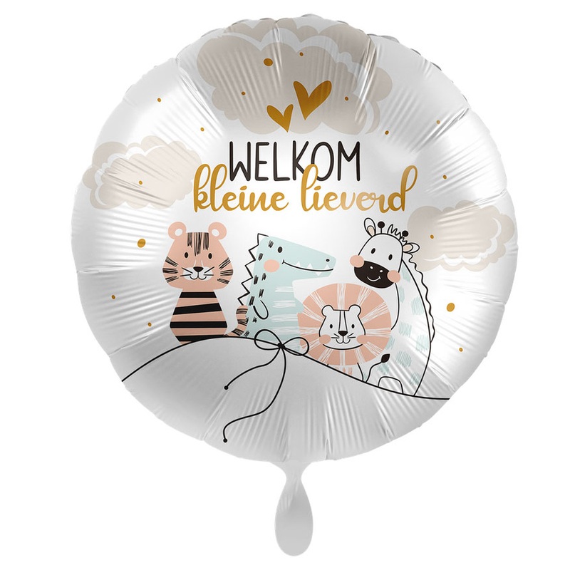 Welcome Baby foil balloon NL 43cm