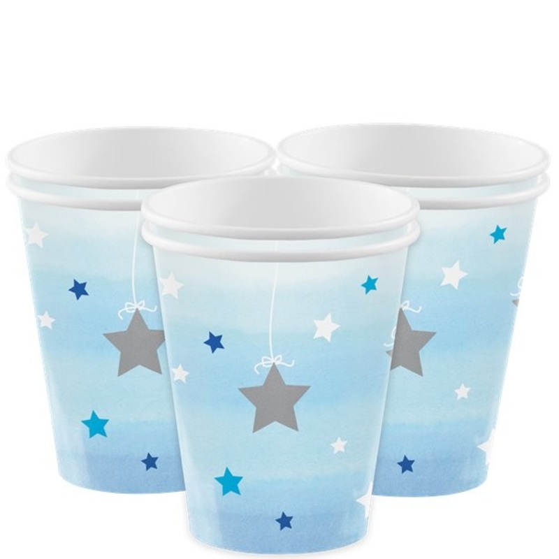 8 party cups Blue Star 256ml
