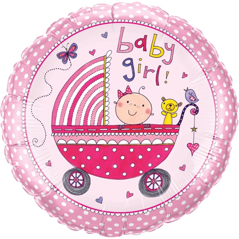 Foil balloon Baby Girl Levia