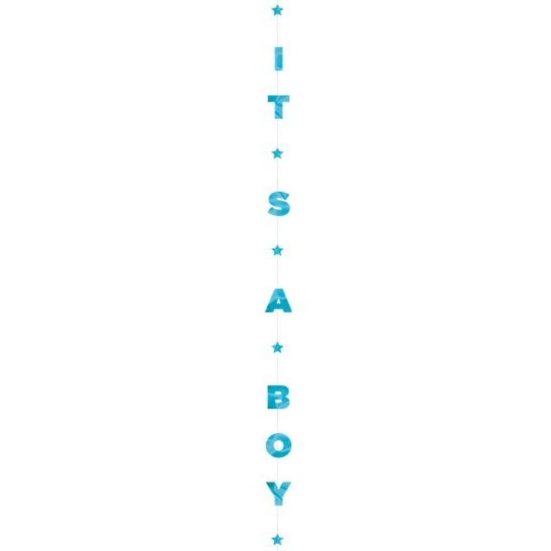 Its a Boy metallic decoration hanger 1.8m