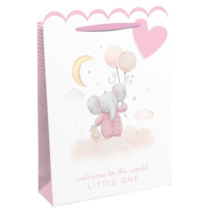 Welcome little girl gift bag