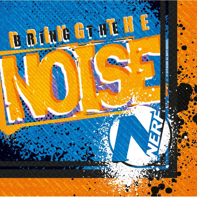 16 napkins Nerf Have a Blast 33 x 33cm