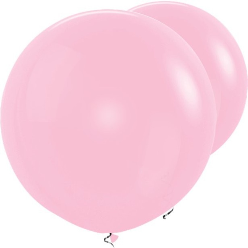 2 giant latex balloons 91cm