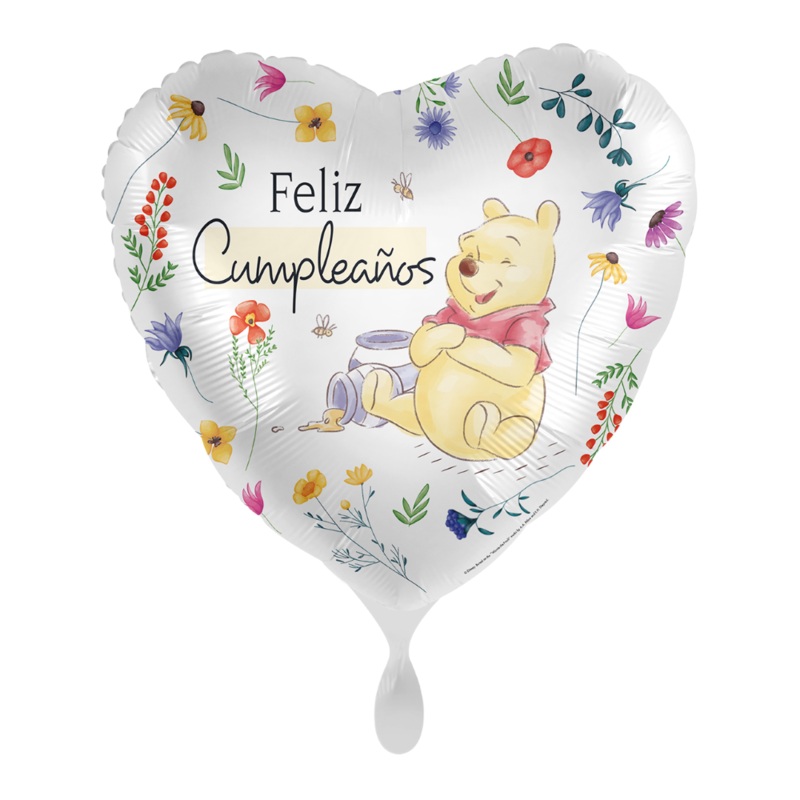 Hearty Winnie Pooh Birthday Greeting -ESP