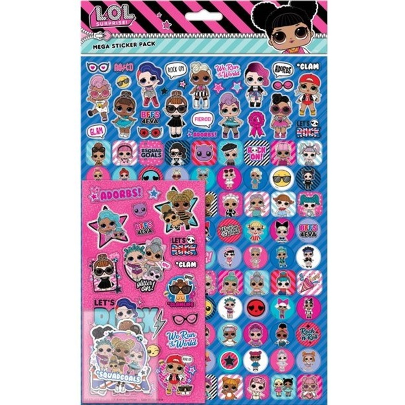 LOL Clique XXL Sticker Set