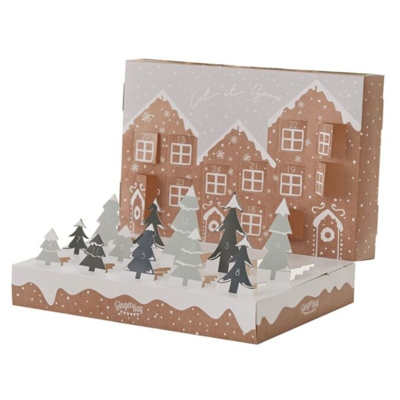 Natural Christmas advent calendar