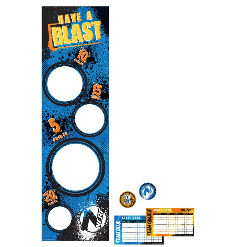 Nerf Have a Blast party game 25 pieces