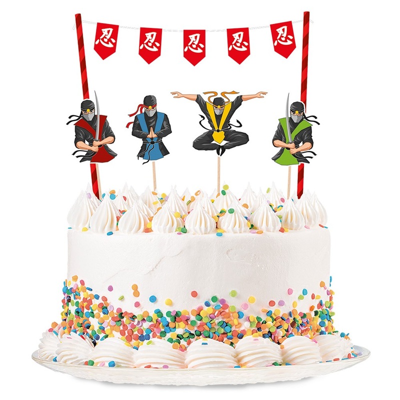 Ninja Power Cake Decoration Set