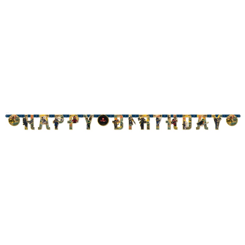 Ninjago Movie Garland 1.95m
