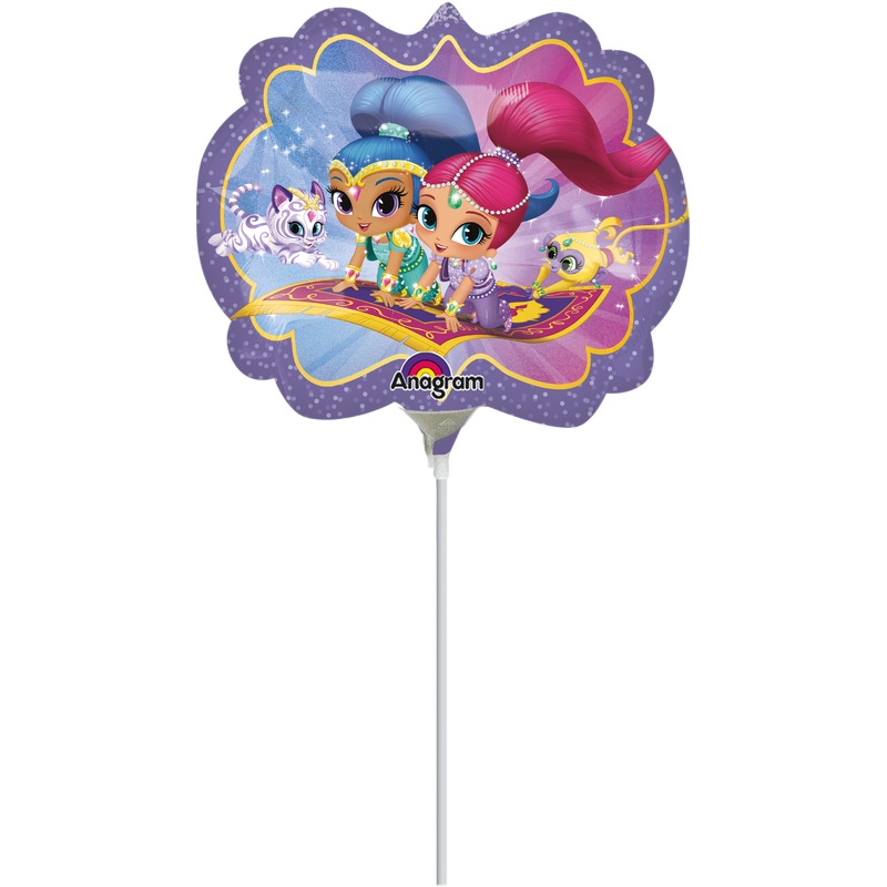 Stick balloon flying carpet Shimmer & Shine