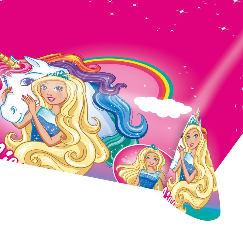 Tablecloth Barbie Dreamtopia 120 x 180cm