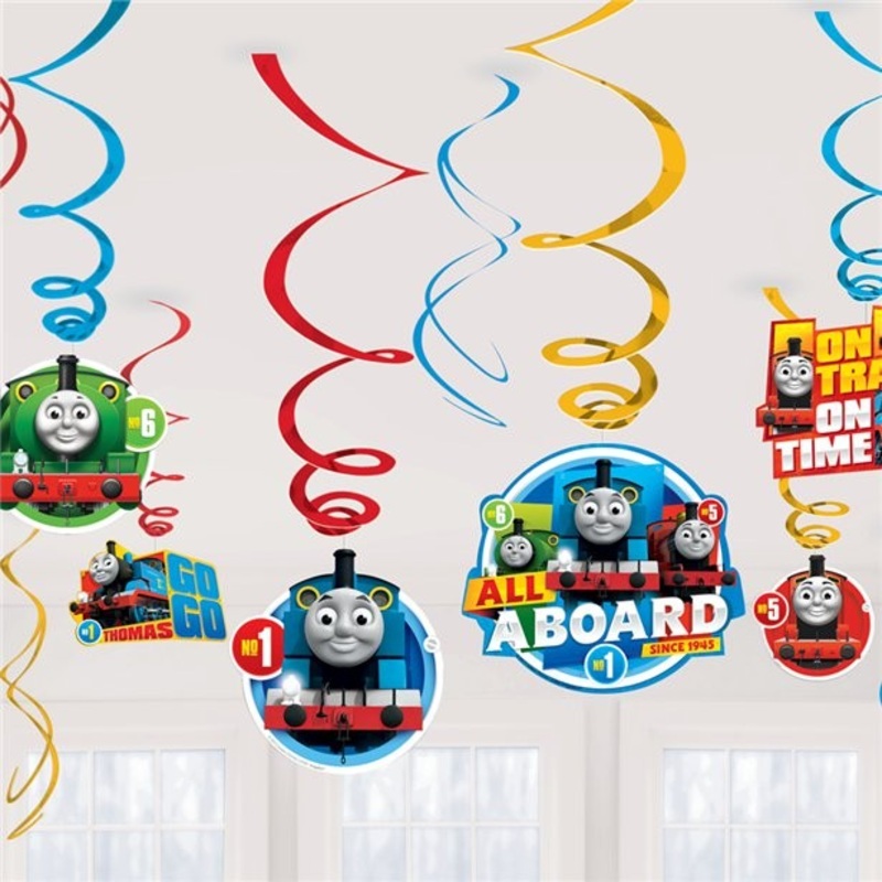 Thomas the Tank Engine Hanging Decorations 12 Pcs