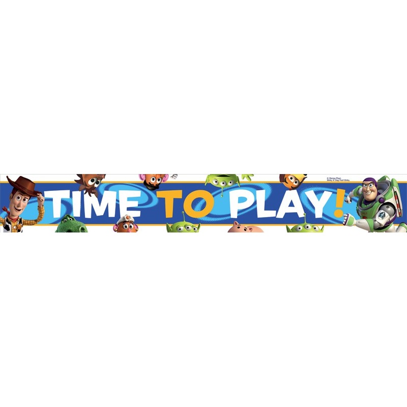 Toy Story Power Time To Play Banner 90cm