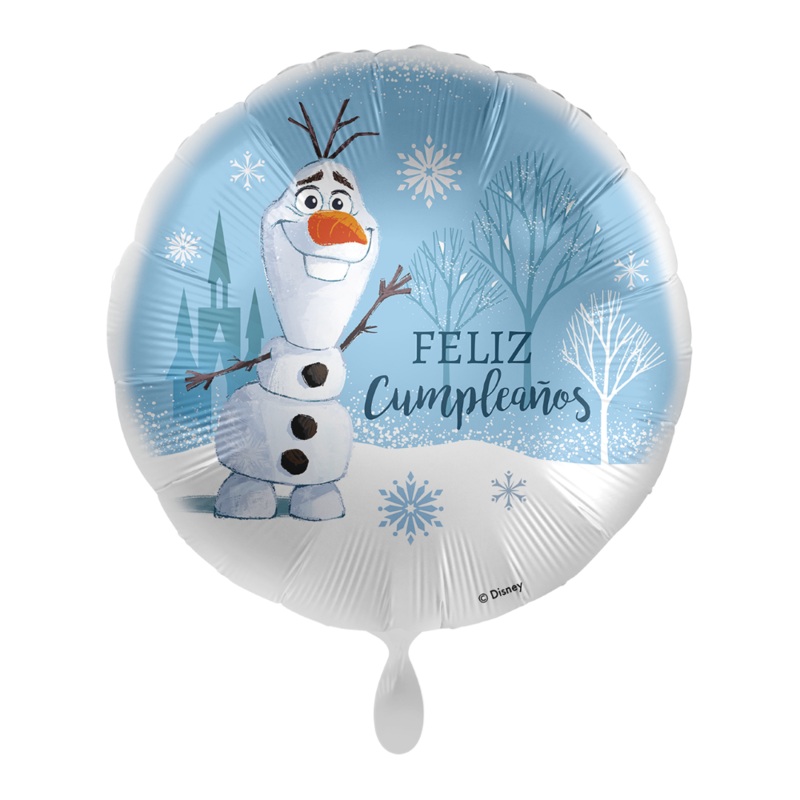 Wave Olaf birthday balloon -ESP 45cm