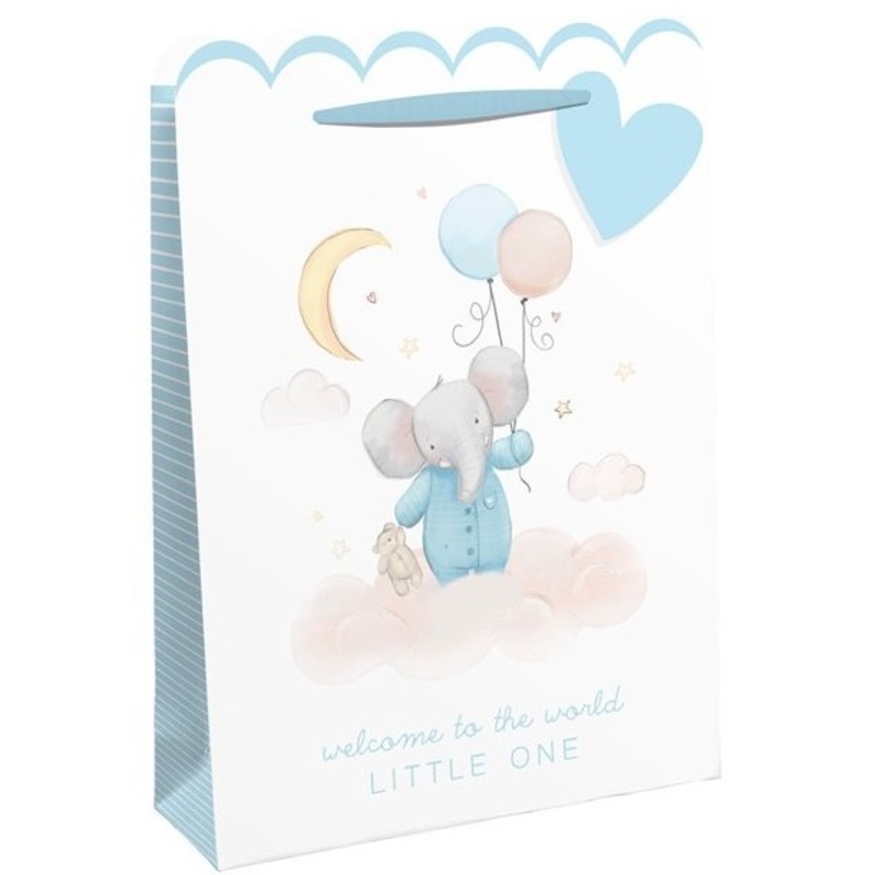 XL welcome little boy gift bag