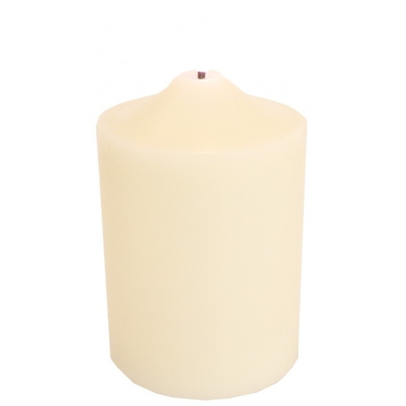 LED wax candle 10 x 17cm