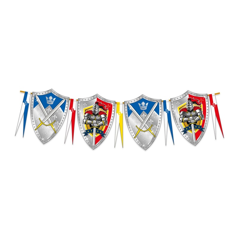 Pennant chain knight coat of arms 6m