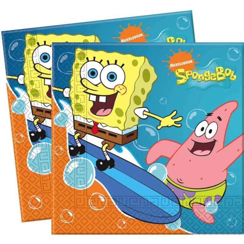 SpongeBob Fun napkin 33x33cm