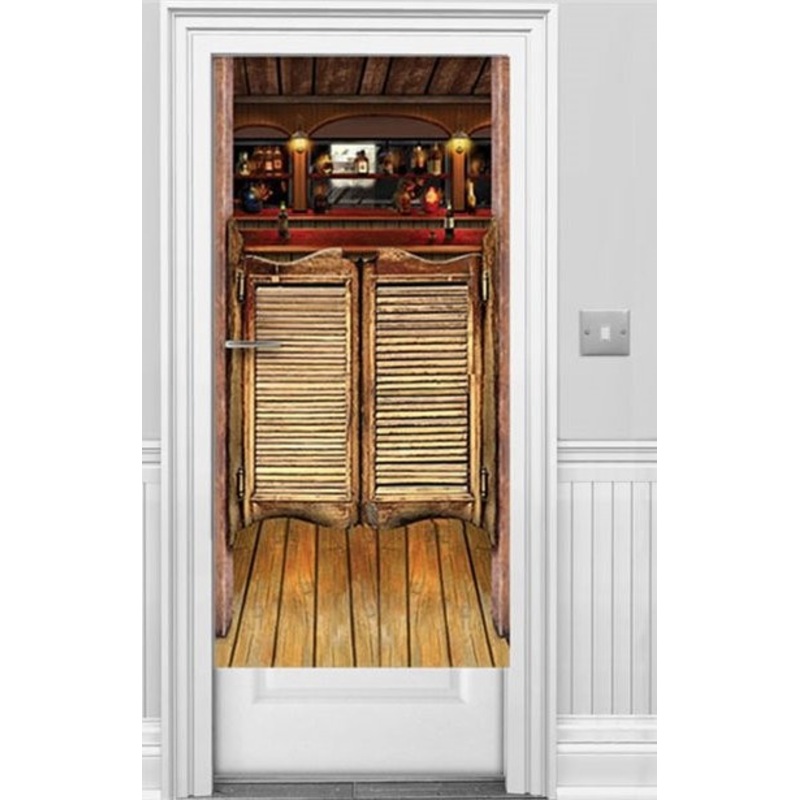 Western saloon door poster 1.52m