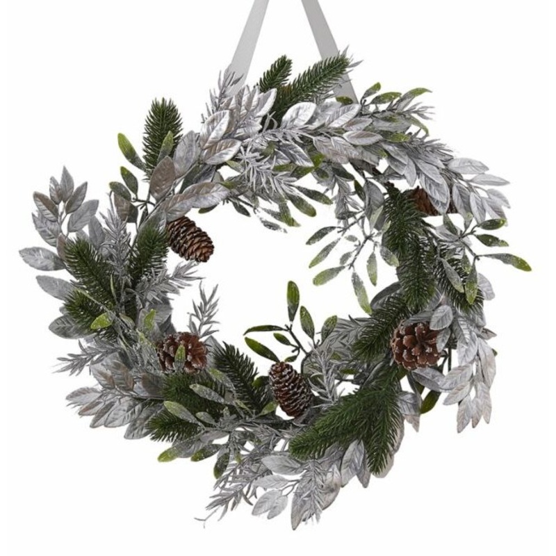 Merry and Bright Christmas wreath 40cm