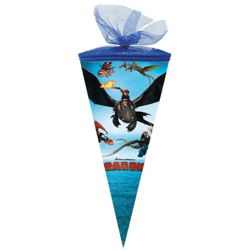 School cone How to Train Your Dragon 22cm