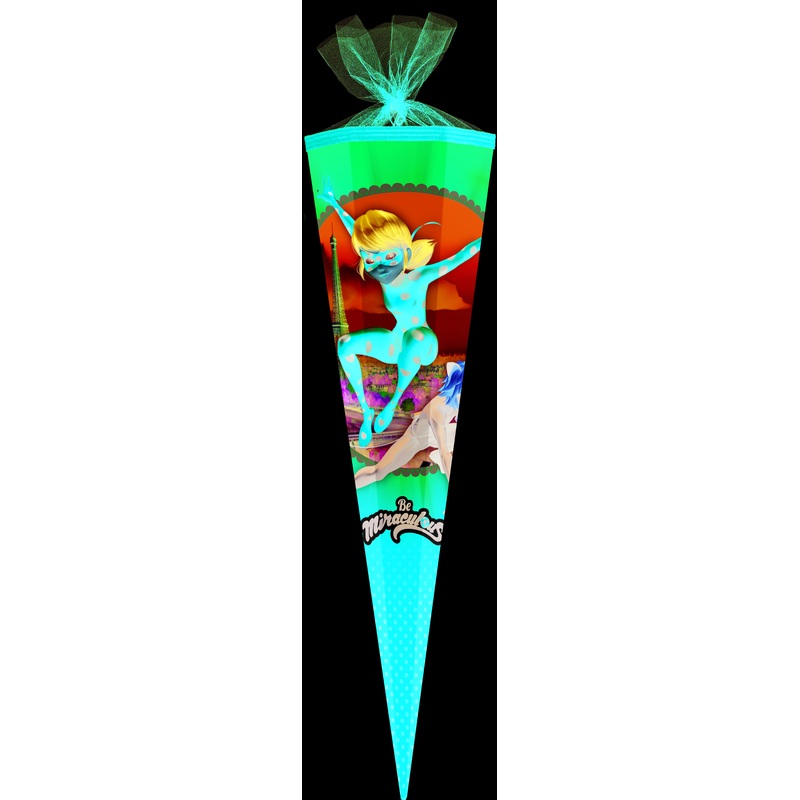 School cone with Miraculous 85cm
