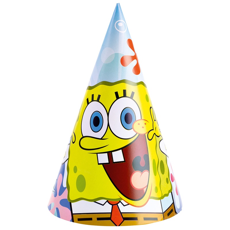 SpongeBob Fun cone cones set of 6