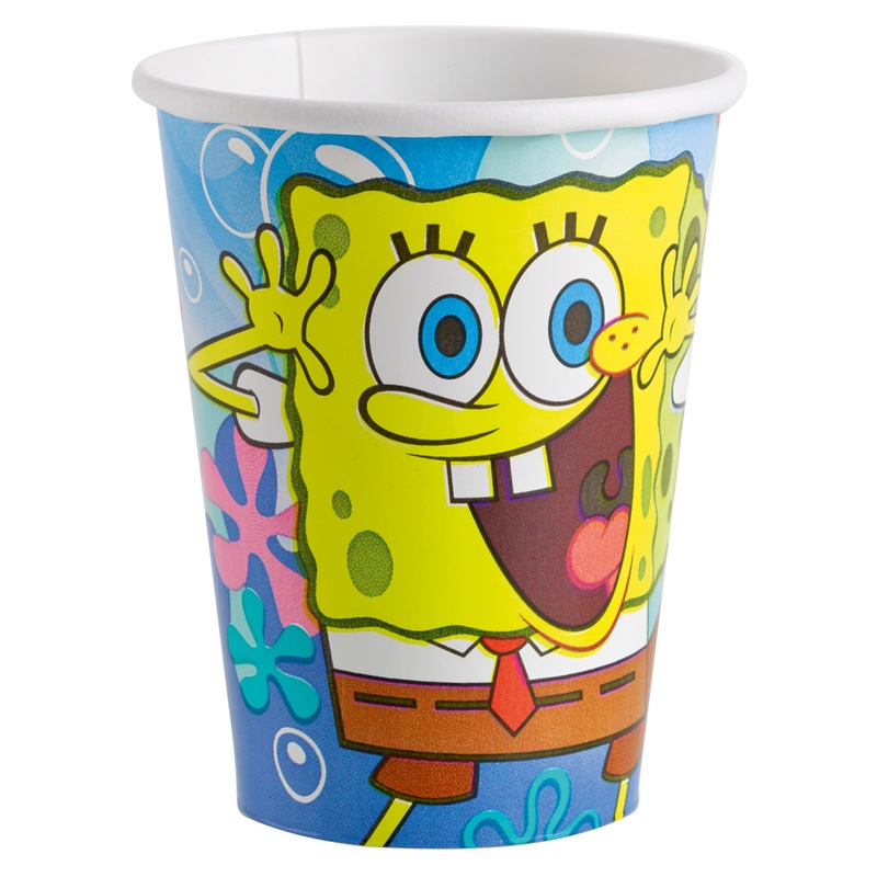 SpongeBob paper cup Jelly Fish Fun 266ml