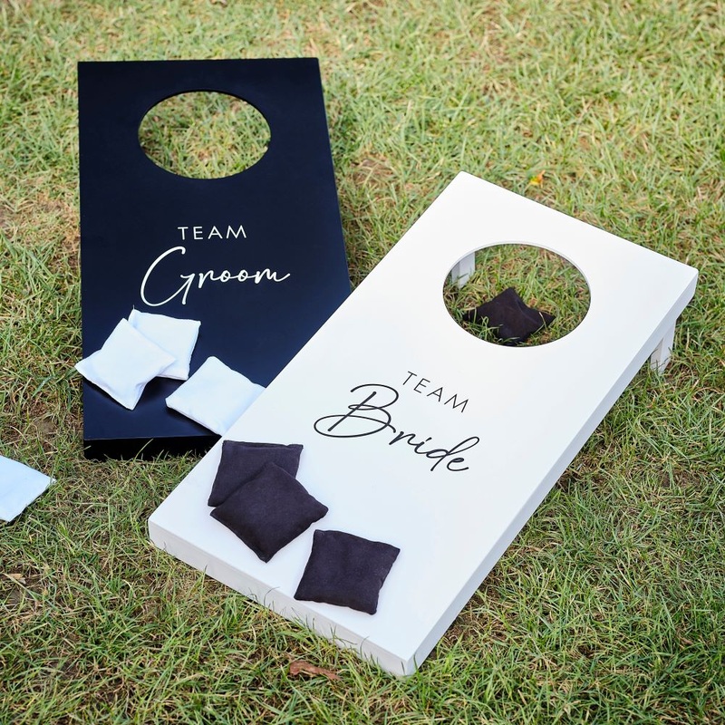 Wedding toss game Rustic Romance