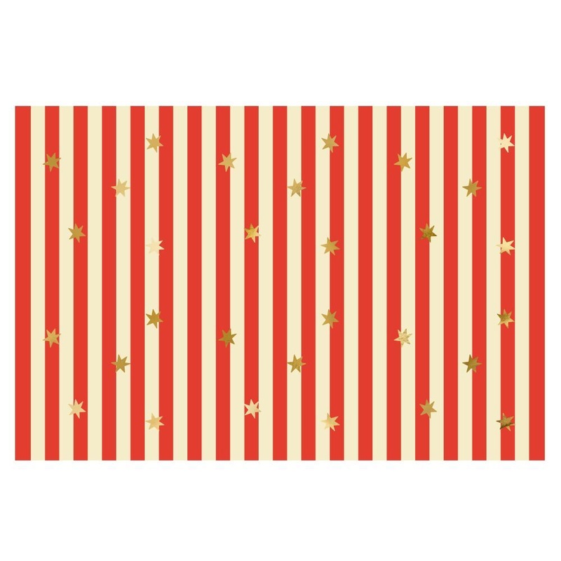 Colorful Circus World Tablecloth 1.8m x 1.2m