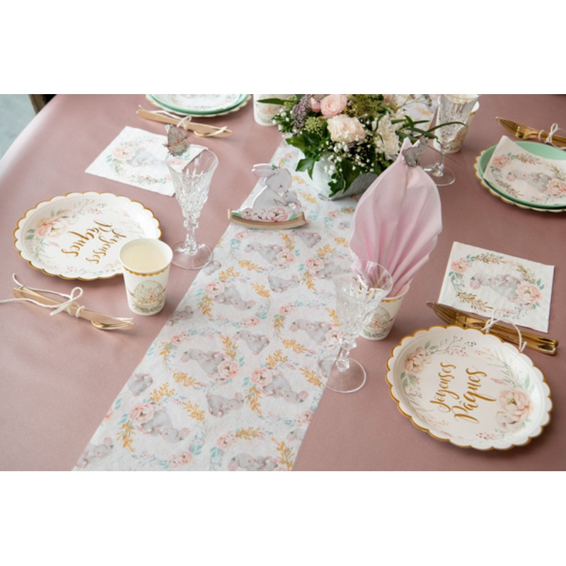Easter nostalgia table runner 3m