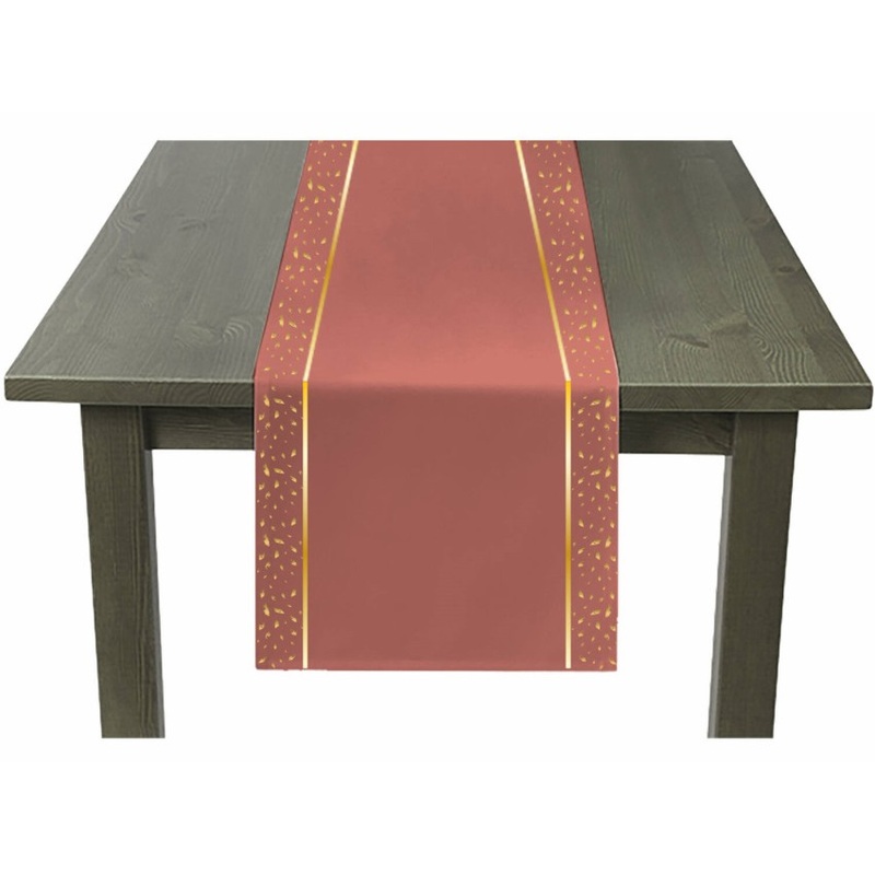 Golden Dusk table runner