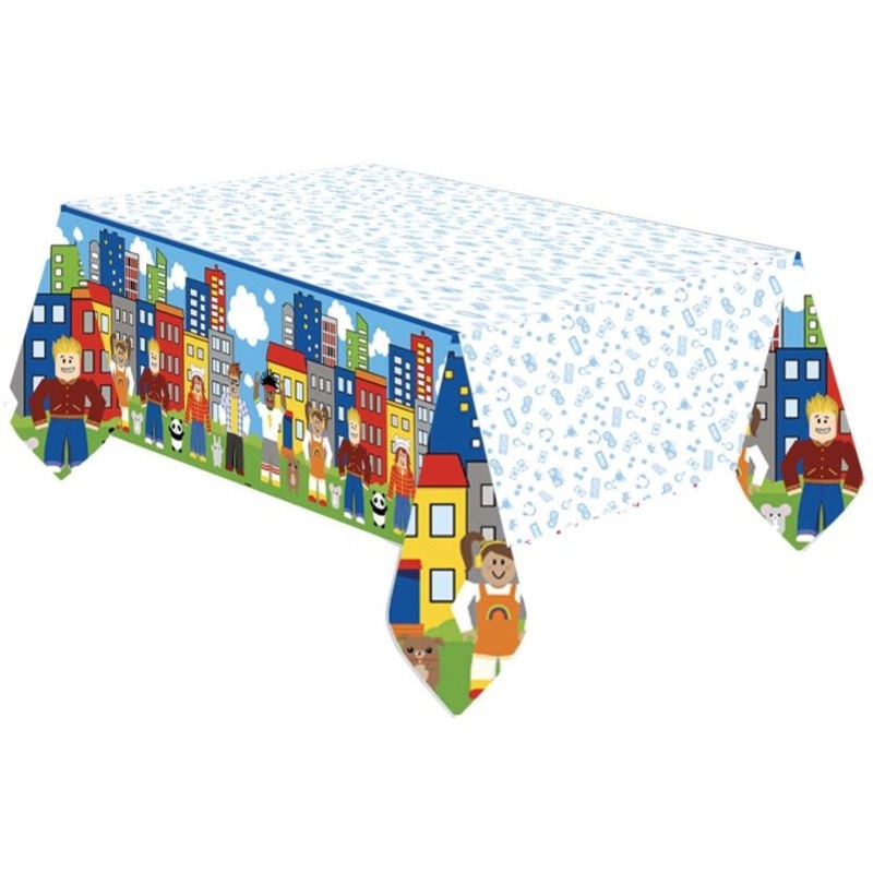 Party in Town tablecloth 1.2 x 1.8m